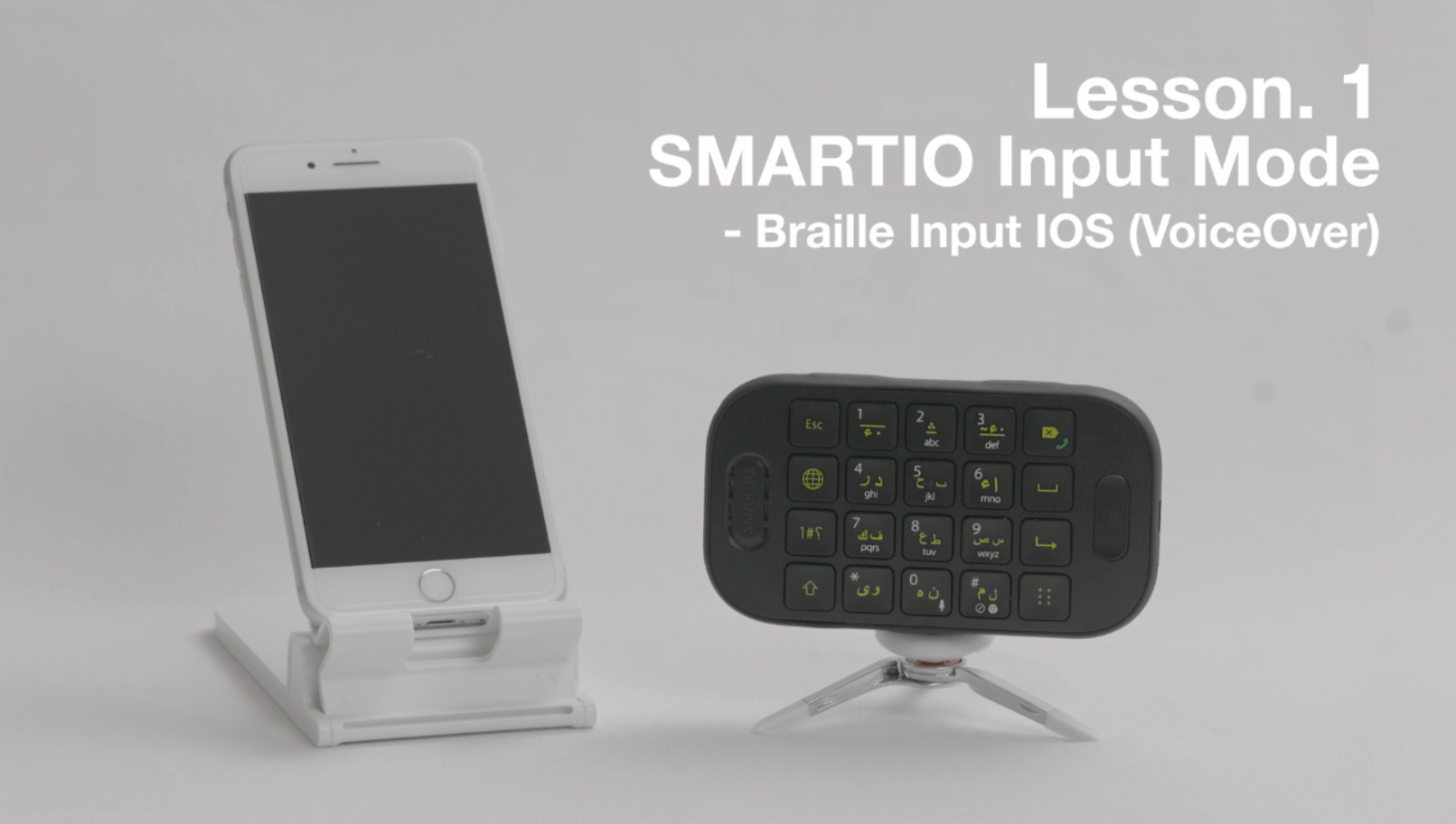 Using SMARTIO(Input Mode-Braille)