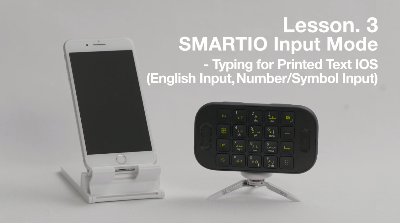 Using SMARTIO(Input Mode-English)